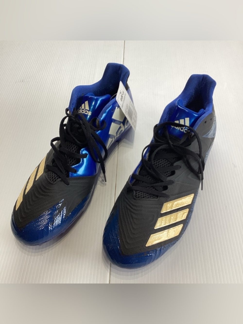Adidas Freak x Carbon Low Football Cleats Blue Black Men's Sz 14 BY3108 New